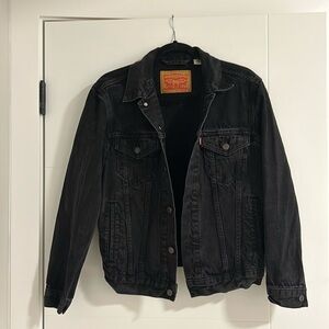 Levi’s black denim jacket